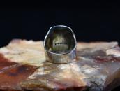Antique Thunderbird Applique Men's Wide Band Ring  c.1935～