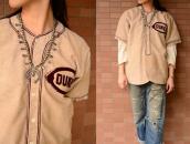 Atq Navajo Squash Blossom Naja Necklace w/Rare Gem TQ c.1940