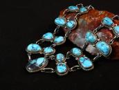 Vintage Bisbee Turquoise & Navajo Pearl Necklace  c.1970