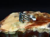 Vtg Navajo Men's Ring w/Replaced TopGrade Kingman TQ c.1930～