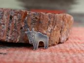 Atq Stamped "Glacier Park Goat" Small Pin in Silver c.1935～①