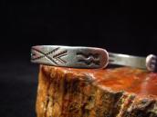 Antique 卍 Patched Split Shank Silver Ring  c.1920～