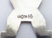 【UITA10】 Atq Navajo Human Shaped Pendant Necklace  c.1930～