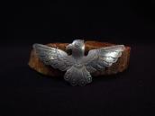 【Awa Tsireh】 Historic Big Thunderbird Coin Silver Pin c.1930