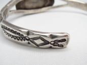 【Homer Vance】 Hopi Vintage Cuff Bracelet w/Turquoise  c.1930