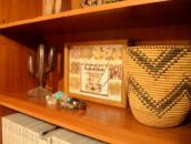 Apache Vintage Coil Basket Geometric  c.1960