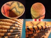 Apache Vintage Coil Basket Geometric  c.1960