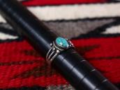 Antique Navajo Split Shank Silver Ring w/Turquoise  c.1935～