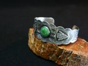 Atq Arrowheads Applique & Thunderbird Stamped Cuff  c.1935～