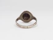Antique Navajo Concho Repouse Silver Tourist Ring  c.1935～