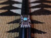 【UITA22】 Antique Navajo Bow Face Silver Ketoh Ring  c.1945～