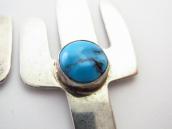 OLDPAWN Navajo Cactus Shape Silver Pierced Earrings  c.1980～