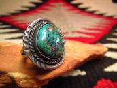 OLDPAWN Silver Ring w/Pilot Mountain Turquoise