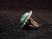 OLDPAWN Silver Ring w/Pilot Mountain Turquoise