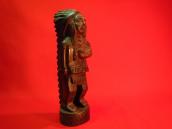 Vintage Carved Ironwood Indian Chief Objet
