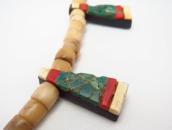 Atq Kewa Rare Shape Thunderbird/Batterybird Necklace  c.1940