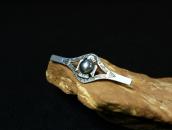 Atq Thunderbird & Navajo Pearl Applique Small Pin  c.1940～