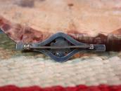 Atq Thunderbird & Navajo Pearl Applique Small Pin  c.1940～