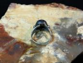 Antique "Navajo Pearl" Face Silver Tourist Ring  c.1935～