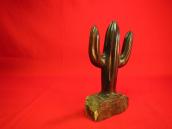 Carved Ironwood Cactus objet  S-Medium
