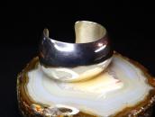 OLD Navajo Sterling Silver Hollow Dome Cuff Bracelet c.1990～