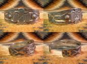 ビンテージ ナバホバングル 通販 アンティーク インディアンジュエリー 卍 サンダーバード スネーク ヘビ 蛇