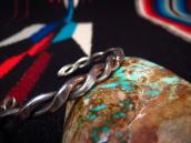 Vintage Navajo Twisted Wire Narrow Cuff Bracelet  c.1960～