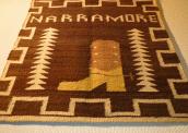 Vintage Navajo Rug 【Pictorial】 Boot Sign  69/66