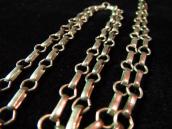 Vintage Hopi Chain Necklace w/GemGrade Morenci TQ