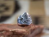 Antique 【Maisel's】 Horse Applique Cigar Band Ring  c.1935～