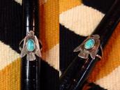 Antique 【Ganscraft】 Thunderbird Ingot CoinSilver Ring c.1930