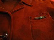 Vintage Twisted Silver Small PinBrooch w/Turquoise