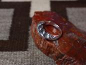 Vintage Braided Silver Wire Heavy Men's Ring  c.1955～