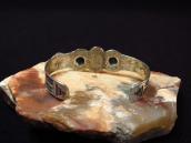 Atq 卍 Thunderbird Stamped Silver Cuff Bracelet w/TQ  c.1920～