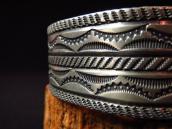 Al Somers Apache Chiseled Ingot Silver Wide Cuff Bracelet