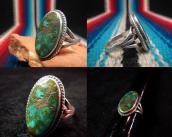 Vintage Split Shank Ring w/Pilot Mt. TQ  c.1940～