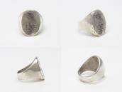 Antique 卍 / Bow & Arrows Stamped Tourist Seal Ring  c.1910～