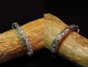 【Thomas Curtis】 Navajo Heavy Square Wire Filed Cuff Bracelet