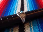 Vintage 【Maisel's】 Thunderbird Face Silver Ring w/TQ c.1950～