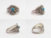 Vintage 【Maisel's】 Thunderbird Face Silver Ring w/TQ c.1950～