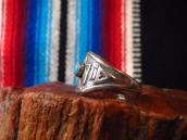 Vintage 【Maisel's】 Thunderbird Face Silver Ring w/TQ c.1950～