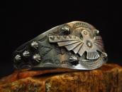 Vintage 【BELL】 Thunderbird Patched Cuff Bracelet  c.1940～