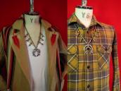 Vintage Squash Blossom Necklace w/Cast Yei Naja