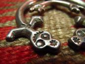 Vintage Squash Blossom Necklace w/Cast Yei Naja