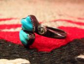 Leekya Deyuse Zuni Vintage Ring w/Carved TQ  c.1950