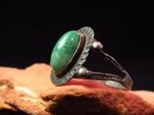 Antique Stamped Silver Split Shank Ring  c.1930