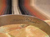 Antique 【Silver Arrow】 Snake Patched Cuff  c.1940