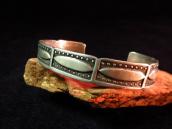 OLDPAWN Darin Bill Stamped Silver Cuff  c.1980～