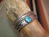 OLDPAWN Darin Bill Stamped Silver Cuff  c.1980～