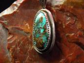 Vintage Royston TQ Shadowbox Fob Necklace